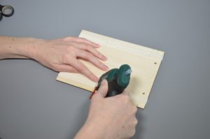 Vintage Gästebuch aus Holz 12