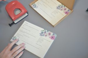 Vintage Gästebuch aus Holz 10